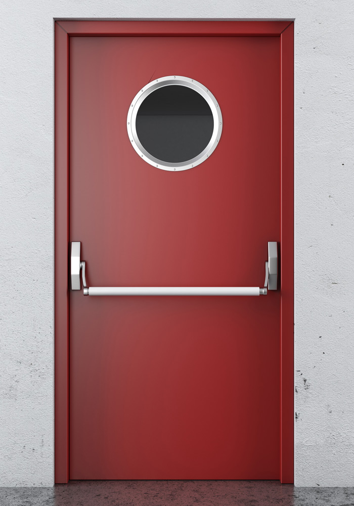 METAL FIRE DOORS